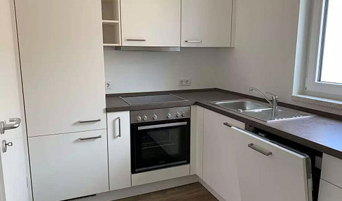 Modern 2-room apartment with 63 square meters of living space, located in Stockum.