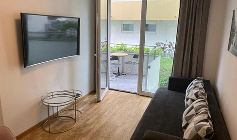 2-room apartment with a garage, fully furnished, free Wi-Fi.