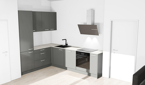 2 penthouses with a 20 square meter rooftop terrace and over 3 meters of ceiling height.