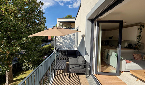 Courtagefrei: Moderne 4-Zimmer-Wohnung mit Westbalkon und Tiefgaragenstellplatz mit Lademöglichkeit