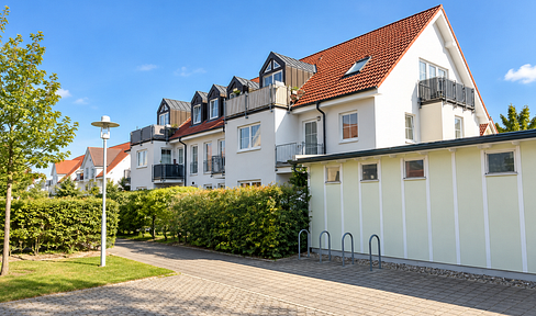 Leegebruch - Bright, 1.5-room apartment for sale, located in a quiet, green area.