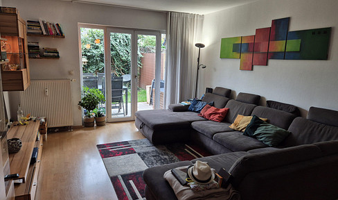 Attractive 4-room apartment with a garden and terrace in Radebeul.