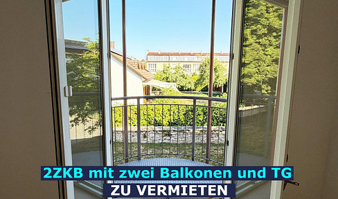Helle 2-Zimmer-Wohnung mit zwei Balkonen und Tiefgaragenstellplatz in Eichstätt