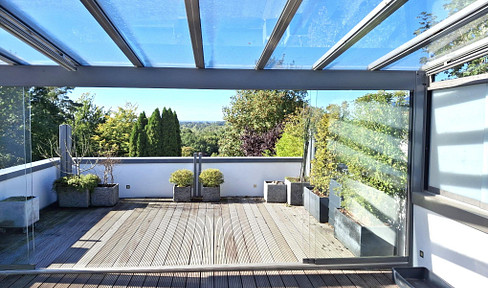 Exklusives Penthouse in Hamburg-Boberg, eigene Erdwärme, kein Hausgeld