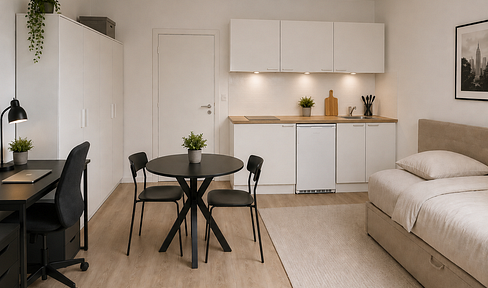 möblierte Studentenapartments ab Mitte Oktober