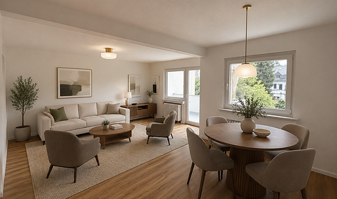 First occupancy after renovation | Bright 3-room apartment with a balcony and an additional attic room.
