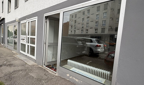 Commercial space for rent | approximately 85 square meters | Retail space consisting of a shop, storage area, and office.