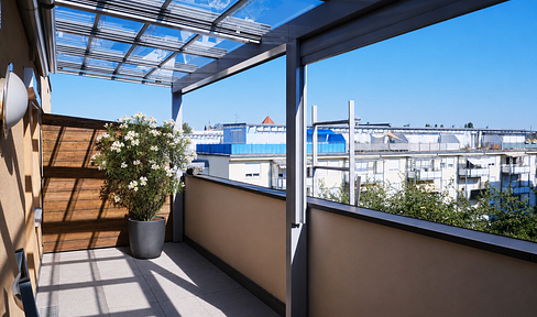 Lichtdurchflutetes City Apartment mit großer Südloggia nahe Olympiapark