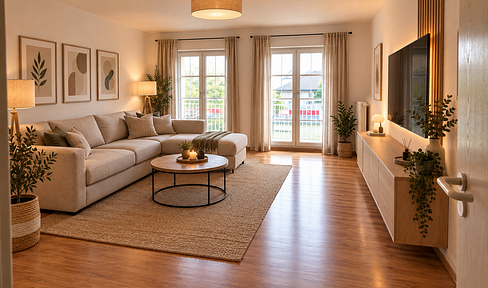 Living near the town hall - Spacious apartment for sale in the heart of Haßloch.