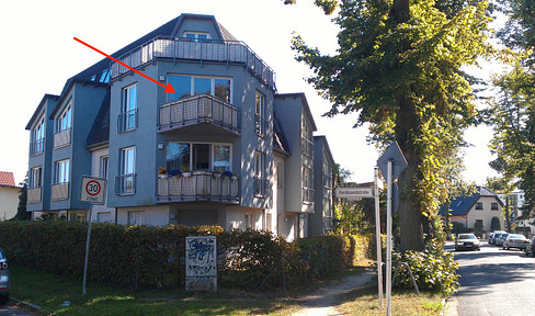 Bright, 3-room apartment with a balcony in Berlin-Kaulsdorf.