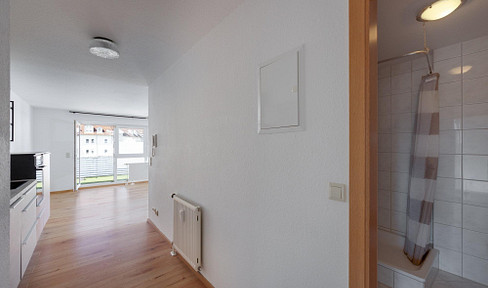 Attractive 1-bedroom apartment with a balcony, located in a quiet area of Laupheim.