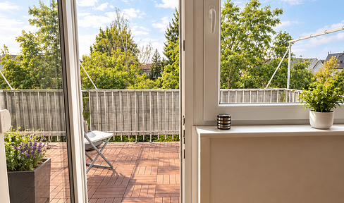 Wohnen über den Dächern Schwachhausens – 2 Zimmer, Dachterrasse und Grünblick