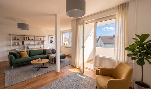 Ein Traum - Bezugsbereite 3,5-Zimmer-Wohnung mit Balkon und Garage