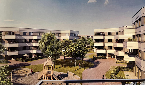 Family-friendly 4-room apartment in Munich, Aubing.