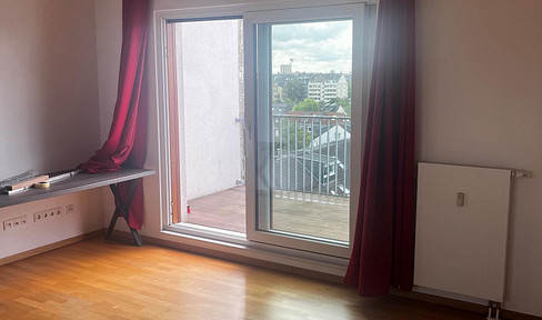 2-Zimmer-Penthouse-Wohnung mit Balkon