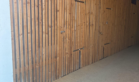 Storage spaces/warehousing areas/small storage units available in Markt Indersdorf, ranging from 10 square meters to 70 square meters.