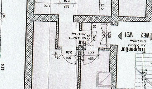 Helle 2-Zimmer-Wohnung mit Balkon und Laminatböden