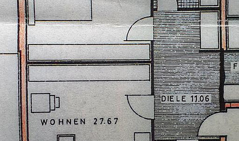 SG Ohligs, helle 2 Zimmer Wohnung, KDB, 75 qm