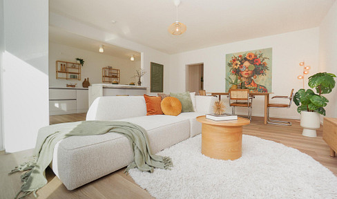 Living the way you love today. Modernly renovated semi-detached house – ready to move in, *without any commission fees*.
