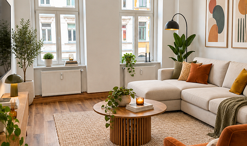 Available immediately. 4-room apartment. Renovated in 2023. New wooden windows and staircase installed in 2025.