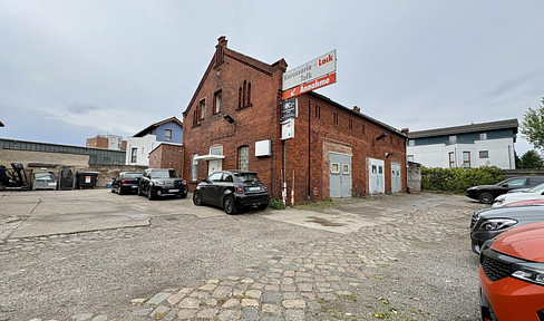 TAX-FREE | Automotive workshop with paint booth and 17 parking spaces – 557 m²