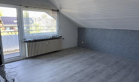 Beautiful 3-room attic apartment for rent in Kevelaer.