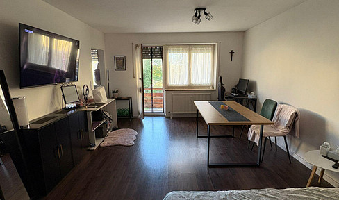 1-Zimmer-Wohnung mit Balkon, Einbauküche & Tiefgaragenstellplatz in Passau