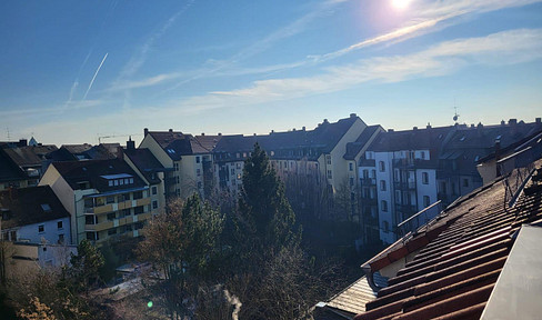 lichtdurchflutete 3,5-Zimmer-Maisonette Wohnung Nordstadt/Gärten h.d.Veste