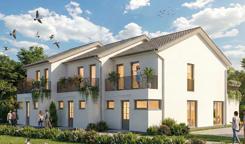 Neubau von 3 Reihenhäusern