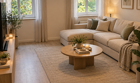 Großzügige, kernsanierte 5-Zimmerwohnung mit Balkon und Garten