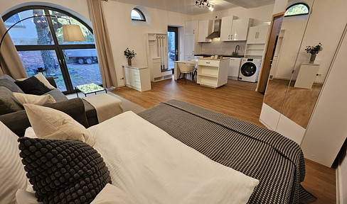 1 Zi. Apartment (43m²) vollmöbliert inkl.PKW-Stellplatz Pauschal Miete