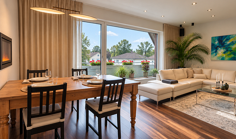 Wannsee: Helle 6-Zimmer-Maisonette mit großzügigem Garten