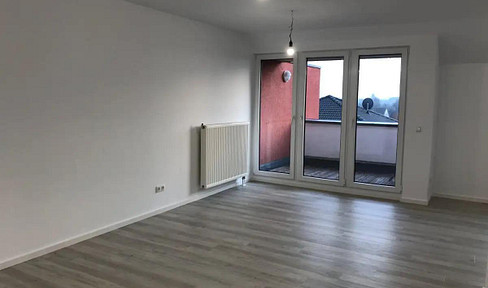 Exclusive 2-room apartment in the attic, located in Stralsund-Devin.