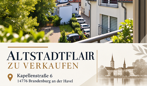 Altstadt über den Dächern – renovierte 2-Zimmer-DG-Wohnung mit optionalem Stellplatz