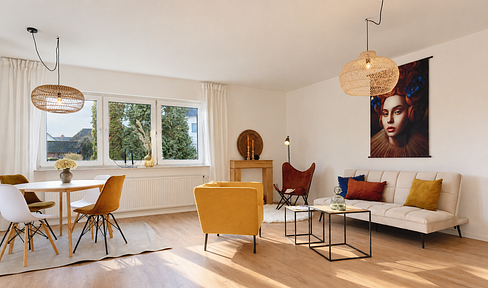 Renovierte 3-Zimmer-Wohnung mit Balkon in zentraler Lage von Bad Nauheim
