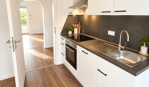 Completely renovated and ready to move in: Modern 3-room ground floor apartment in Hechingen | 61.5 m²