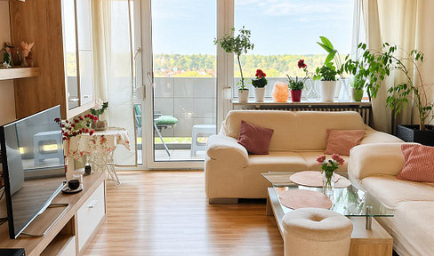 3-room apartment in a quiet location with a wide view.