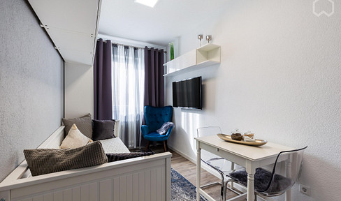 Stylish and modern serviced apartment for business travelers (all-inclusive rent).