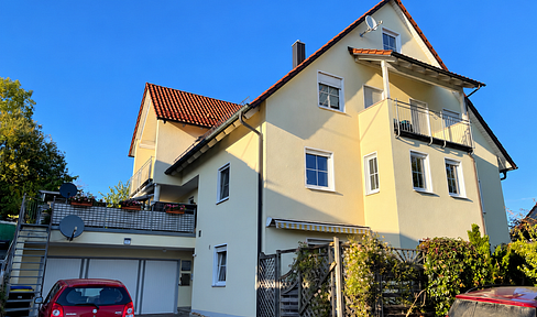 Helle 4-ZKB-Maisonette mit Balkon & Garten – ruhig wohnen in Zusmarshausen-Wollbach - PROVISIONSFREI