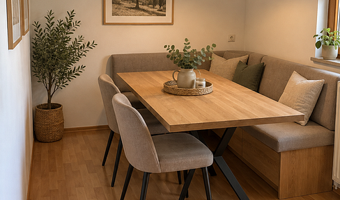 Helle 3,5-Zimmer-Wohnung mit Südbalkon – komfortables Zuhause am Stadtrand von Regensburg