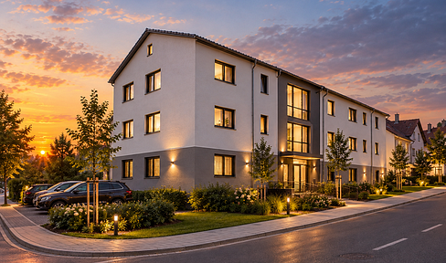 New construction in Wangen, available for immediate occupancy: Accessible design, geothermal cooling system, balcony, and underground parking.