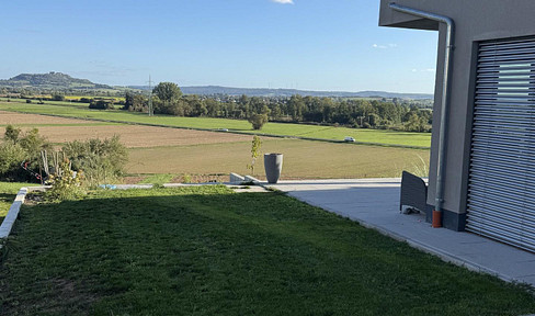 Neubau EG-Wohnung barrierefrei mit Kamin und Garten AmöneBlick Provisionfrei