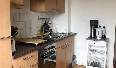 Beautiful 2-room apartment with separate kitchen in the southern part of Lübeck.
