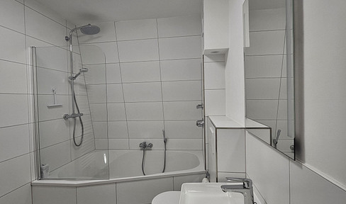 Brand new apartment after renovation - 2-room apartment with a rooftop loggia.