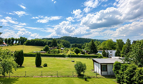 ...Is your apartment too small? This property offers a plot of land with unobstructed, panoramic views.