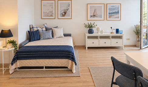 Möbliertes 1-Zimmer-Apartment mit Balkon & Einbauküche – ca. 39 m²