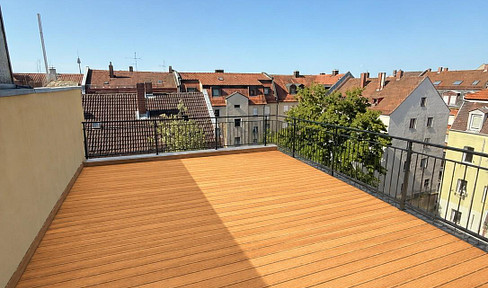 Erstbezug DG Wohnung mit traumhafter Dachterrasse