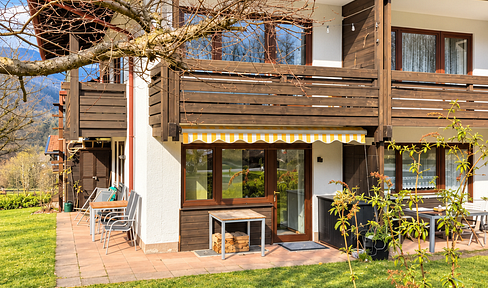 Charmantes Apartment am Geigelstein mit Südterrasse und Garten