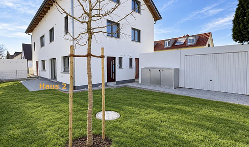 Effizienzhaus Bj. 2023 (A+, nur 17kWh) 6-Zi. in Schwabing-Freimann, großer Garten