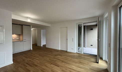 Brand new apartment for rent! Modern 2-room apartment with the "QNG-Plus" quality seal and fitted kitchen!